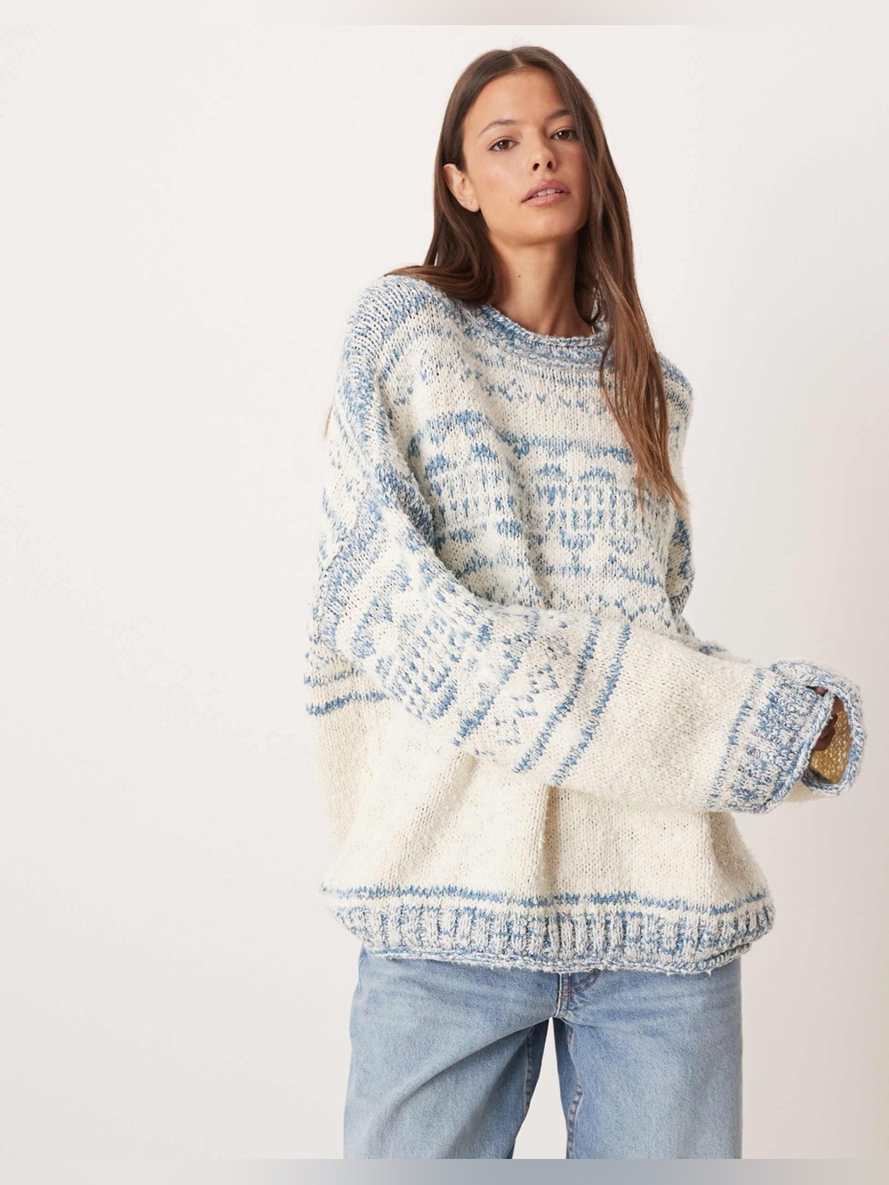𝓯𝓹 Free People ~ Dani Pattern Sweater - Picture 10 of 10